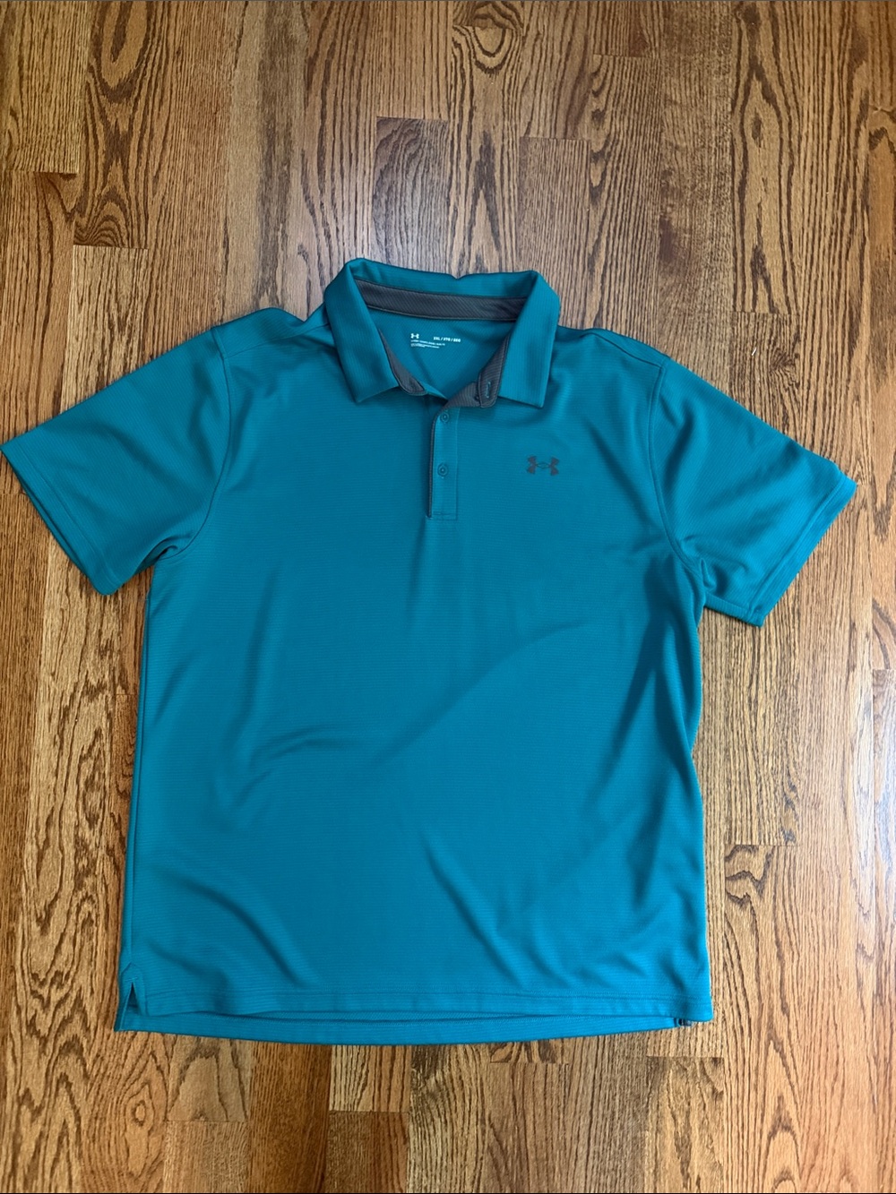 Under Armour Men's Teal Blue Performance Polo